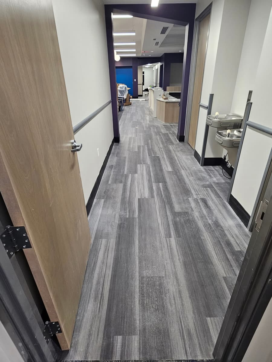 LVP through a suite of doorways
